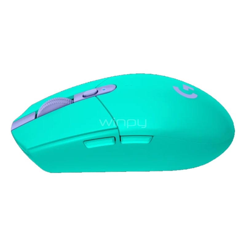 Mouse Gamer Logitech G305 Lightspeed (Inalámbrico, 1ms, 12.000dpi, 6 botones, Menta)