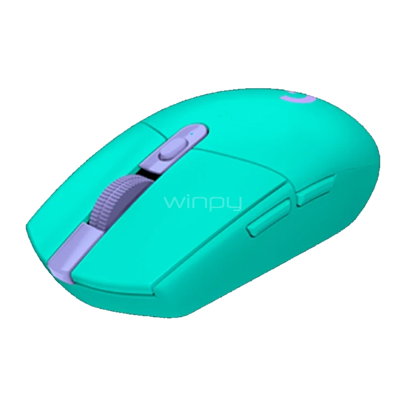 Mouse Gamer Logitech G305 Lightspeed (Inalámbrico, 1ms, 12.000dpi, 6 botones, Menta)