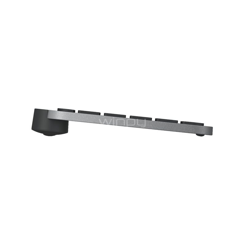 Teclado Logitech MX Keys Mini Wireless (Dongle USB/ Bluetooth, Grafito)
