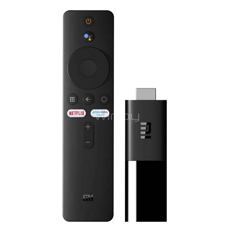 Xiaomi Mi TV Stick (4K, Dolby Visión, Google Assistant, Wi-Fi/Bluetooth)