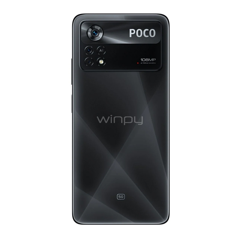 Celular Xiaomi Poco X4 Pro 5G de 6.67“ (OctaCore, 6GB RAM, 128GB Internos, Laser Black)