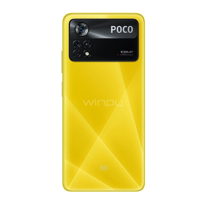 Celular Xiaomi Poco X4 Pro 5G EU de 6.67“ (OctaCore, 8GB RAM, 256GB Internos, Yellow)