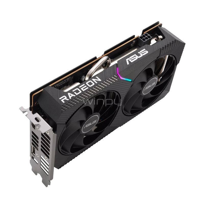 Tarjeta de Video ASUS Dual Radeon RX 6500 XT OC Edition de 4GB GDDR6