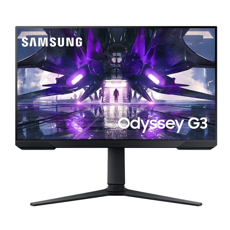 Monitor Gamer Samsung Odyssey G3 de 24“ (VA, Full HD, 165Hz, 1ms, D-Port+HDMI, FreeSync)