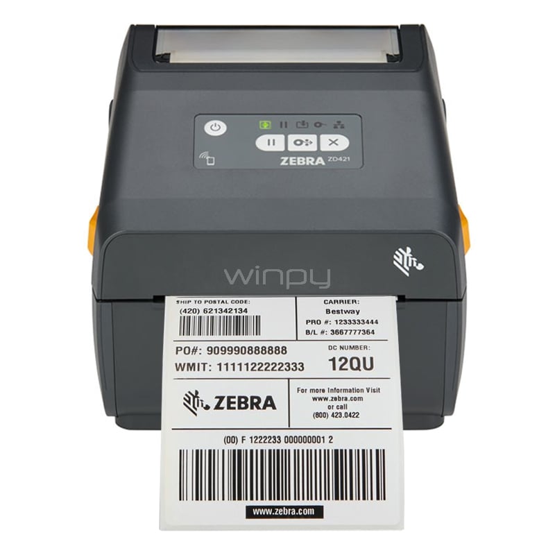Impresora de Etiquetas Zebra ZD421 (4“, 12ppm, 108 mm, USB)