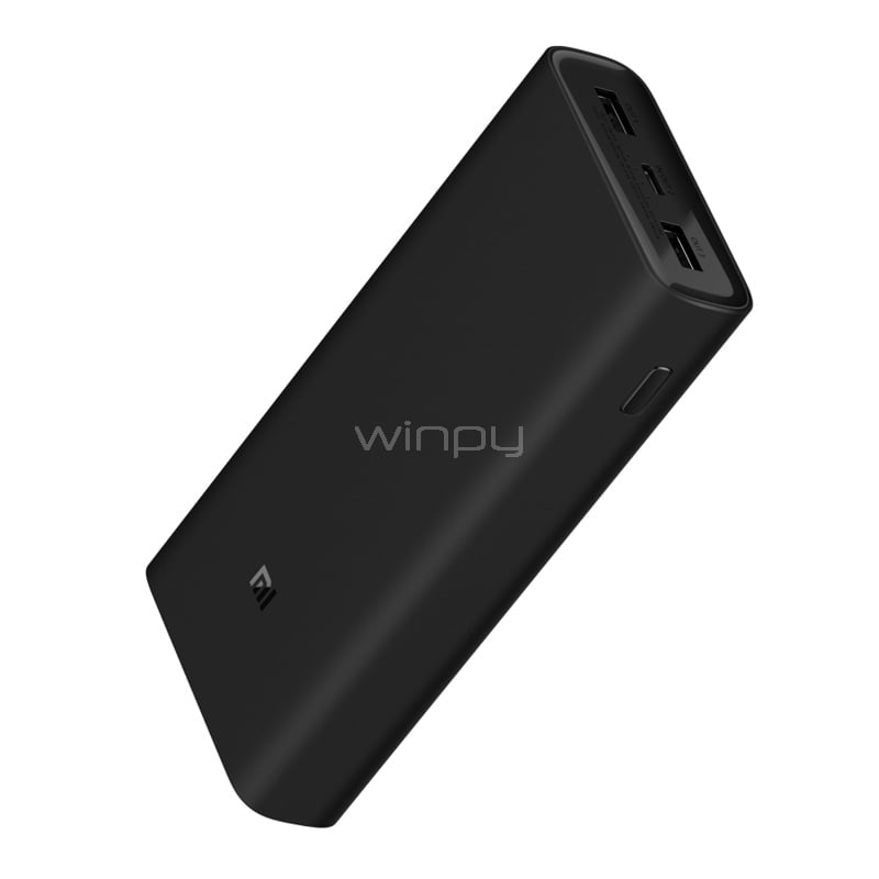 Batería Portátil Xiaomi Mi 4A (20.000mAh, 74Wh, USB/USB-C, Negro)