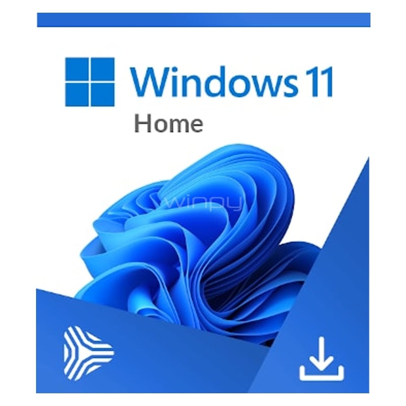 Licencia Microsoft Windows 11 Home (1 Usuario, 64 Bits, Descargable, Plurilingüe)