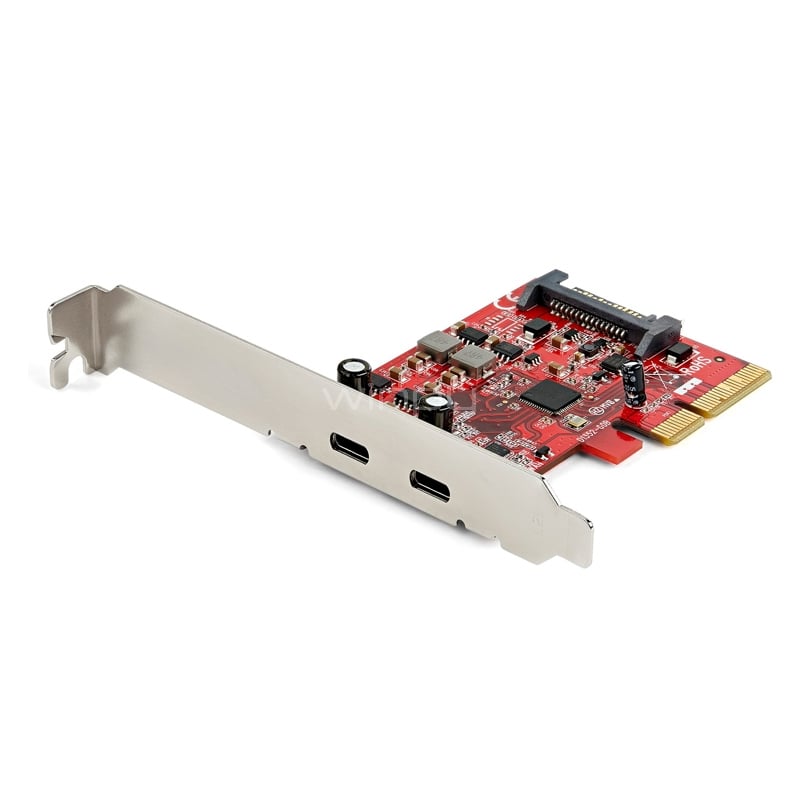 Tarjeta PCI-Express USB-C StarTech de 2 Puertos (3.1 Gen 2, 10Gbps)