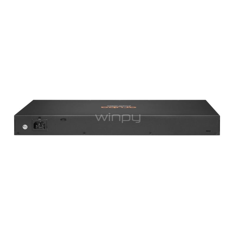 Switch Aruba 6100 de 24 Puertos (Gestionado, SFP+, 128 Gbps, PoE/PoE+ Clase 4, 370 W)