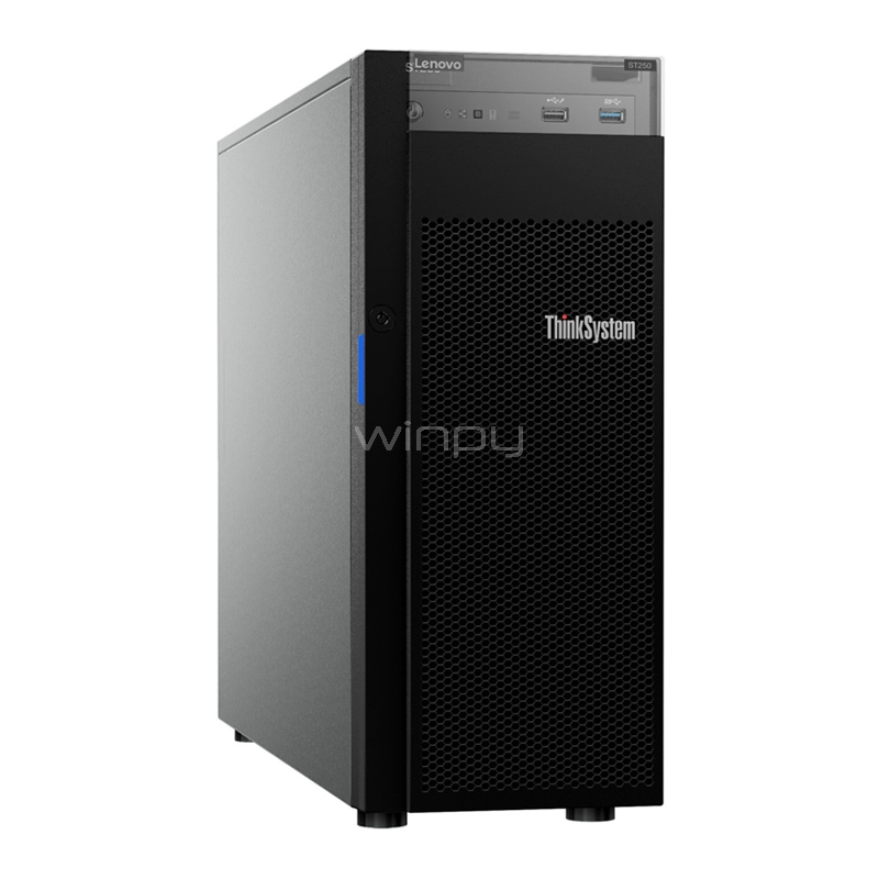 Servidor Lenovo ThinkSystem ST250 Torre (Intel Xeon E-2224G, 16GB RAM, 4 Bahías, 550W)