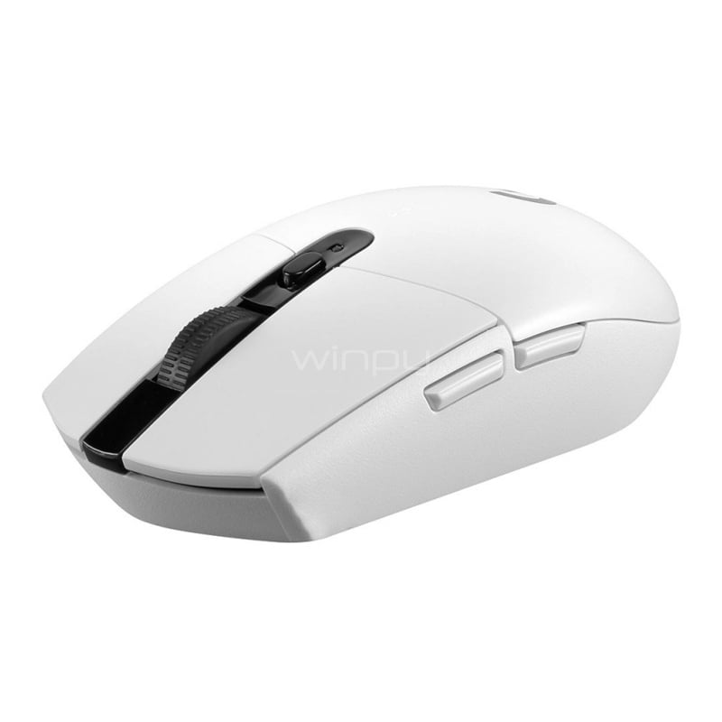 mouse gamer logitech g305 lightspeed (dongle usb, 1ms, 12.000dpi, 6 botones, blanco)
