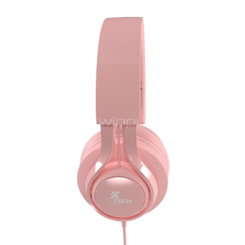 Audífonos Xtech Cutie para Niños (Protección de Volumen, Jack 3.5mm, Rosado)