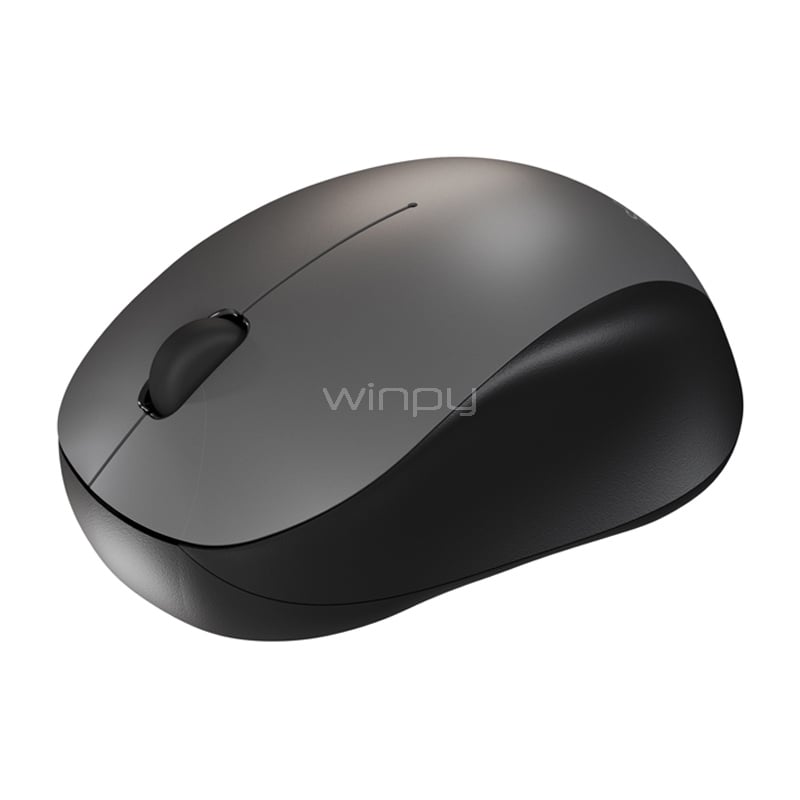 Mouse Klip Xtreme Furtive Wireless (Bluetooth, 1600dpi, Negro/Gris)