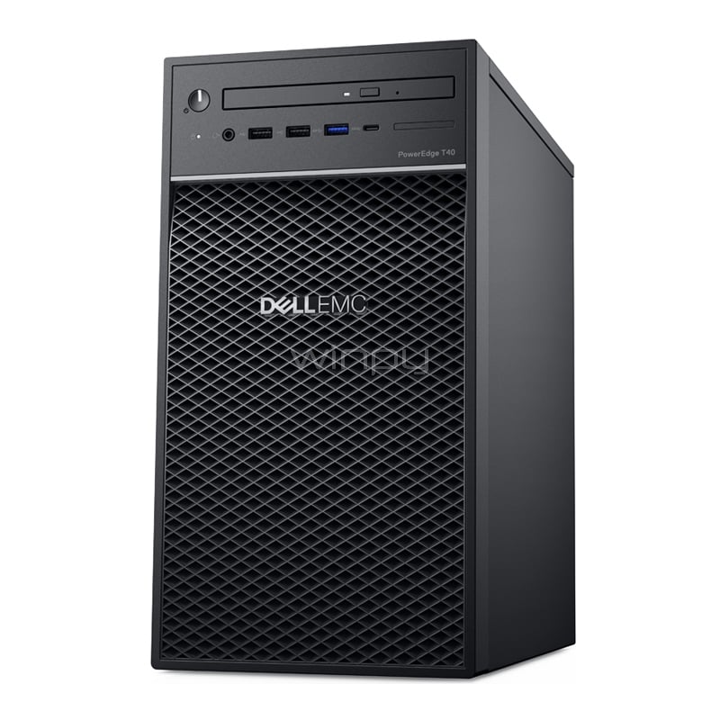 Servidor Dell PowerEdge T40 (Xeon E-2224G, 8GB RAM, 1TB HDD, Fuente 300W, Torre 4U)