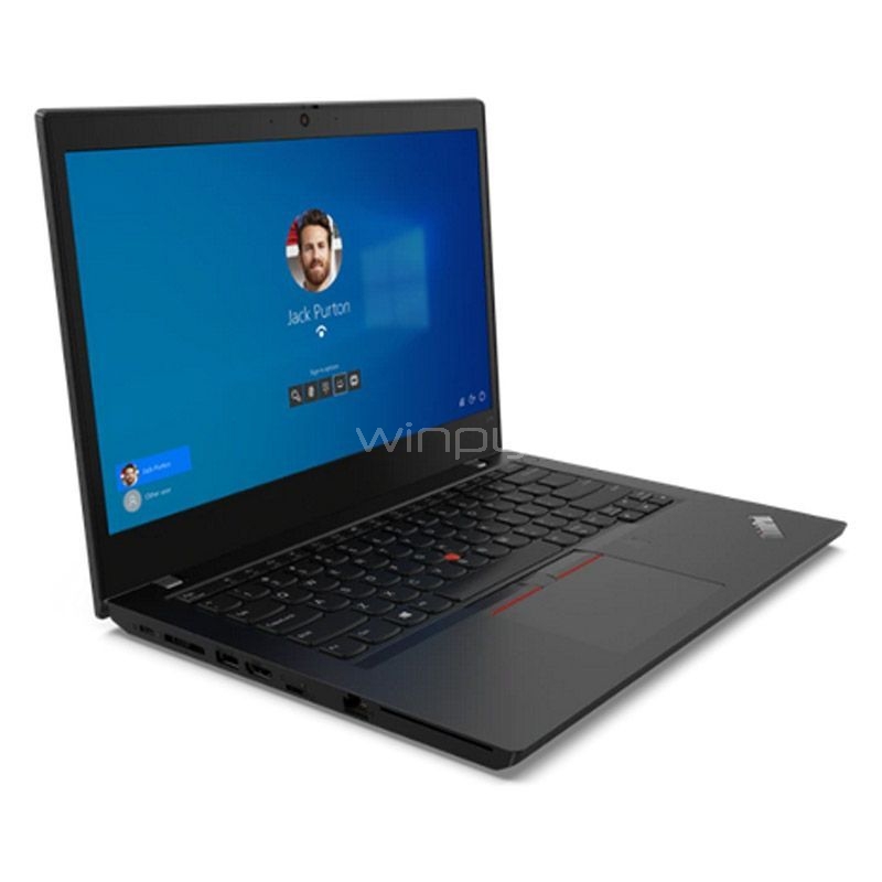 Notebook Lenovo ThinkPad L14 de 14“ (Ryzen 5 Pro 5650U, 8GB RAM, 256GB SSD, Win10 Pro)