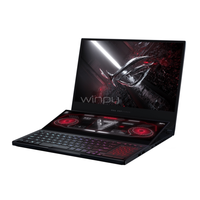 Notebook Asus ROG Zephyrus Duo 15 SE GX551 de 15.6“ (Ryzen 9 5980HS, RTX 3080, 32GB RAM, 2TB SSD, Win10)