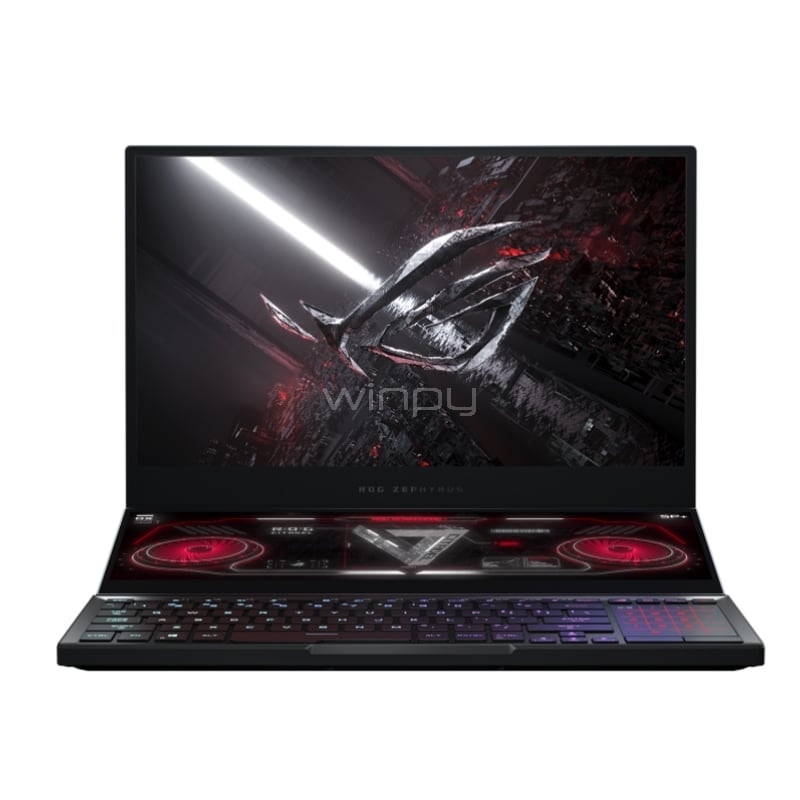 Notebook Asus ROG Zephyrus Duo 15 SE GX551 de 15.6“ (Ryzen 9 5980HS, RTX 3080, 32GB RAM, 2TB SSD, Win10)