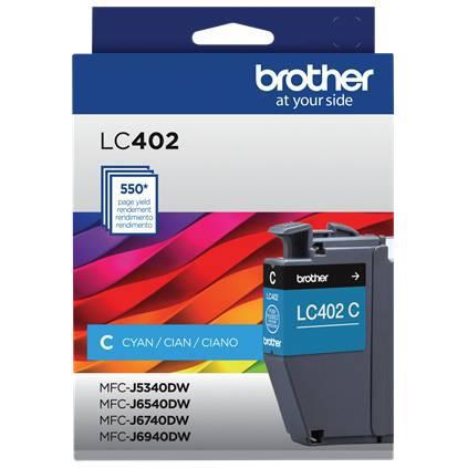 Cartucho de Tinta Brother LC402CS (Cian)