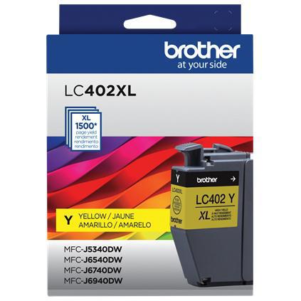 Cartucho de Tinta Brother LC402XLYS XL (Amarillo)