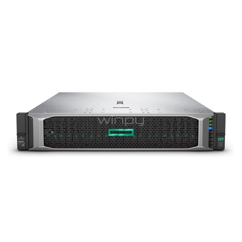 Servidor HPE ProLiant DL380 Gen10 (Xeon Silver 4210R, 32GB RAM, 8 bahías, Rack 2U)