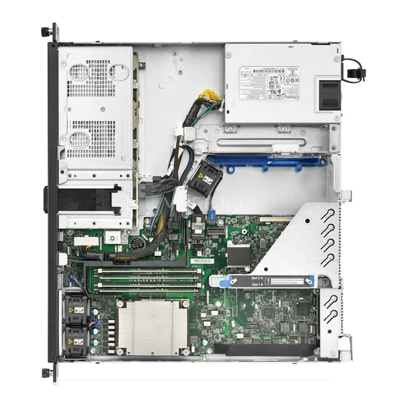 Servidor HPE ProLiant DL20 Gen10 Plus Performance (Xeon E-2314, 16 GB RAM, 4 bahías, Fuente 290 W, 1U)