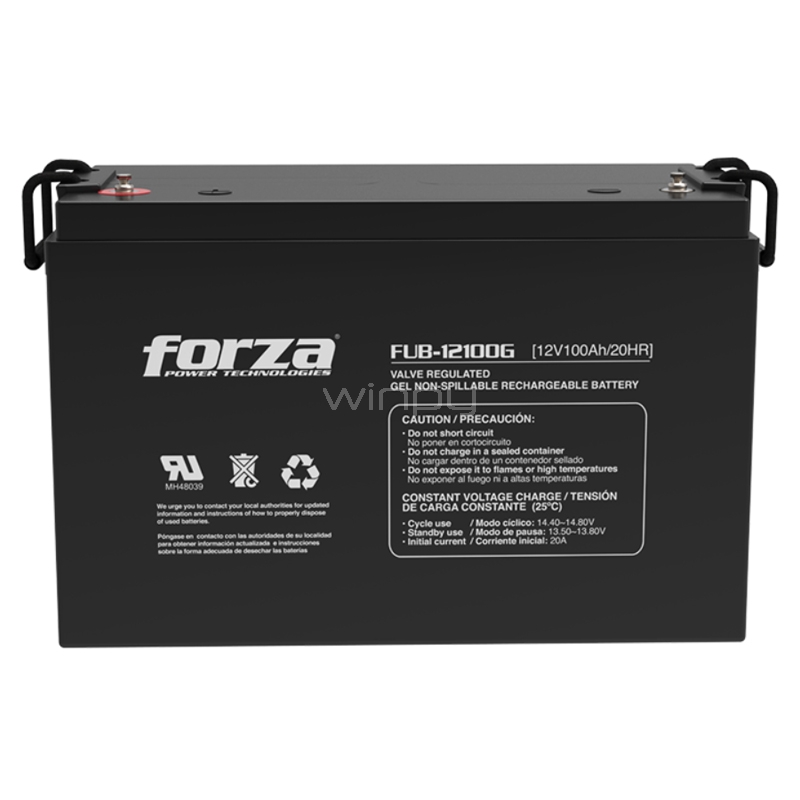 Batería Forza FUB-12100G 12V/ 100 Ah (Gel, 20HR)