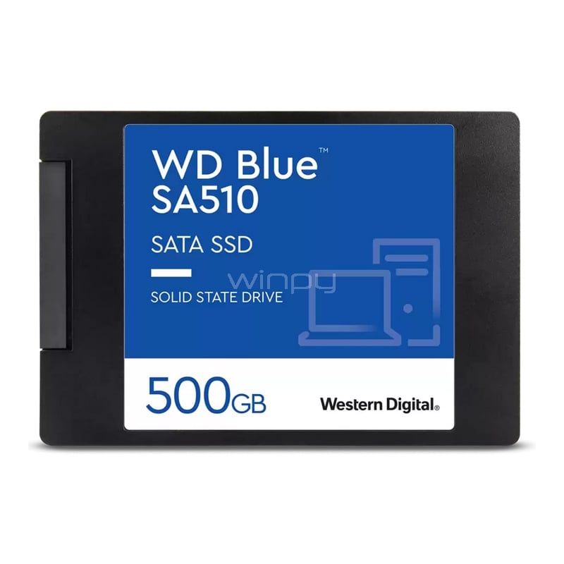 Disco de Estado Sólido Western Digital SA510 Blue de 500GB (SSD, 560MB/s)