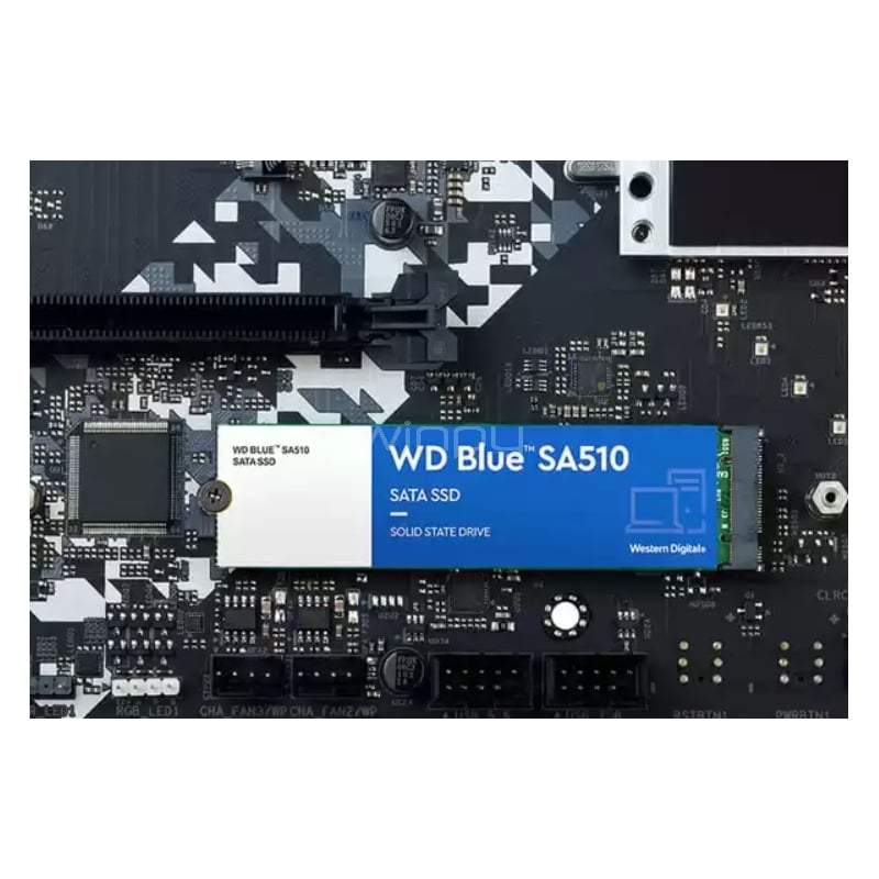Unidad de Estado Sólido Western Digital Blue SA510 de 500GB (M.2 2280, 560MB/s)
