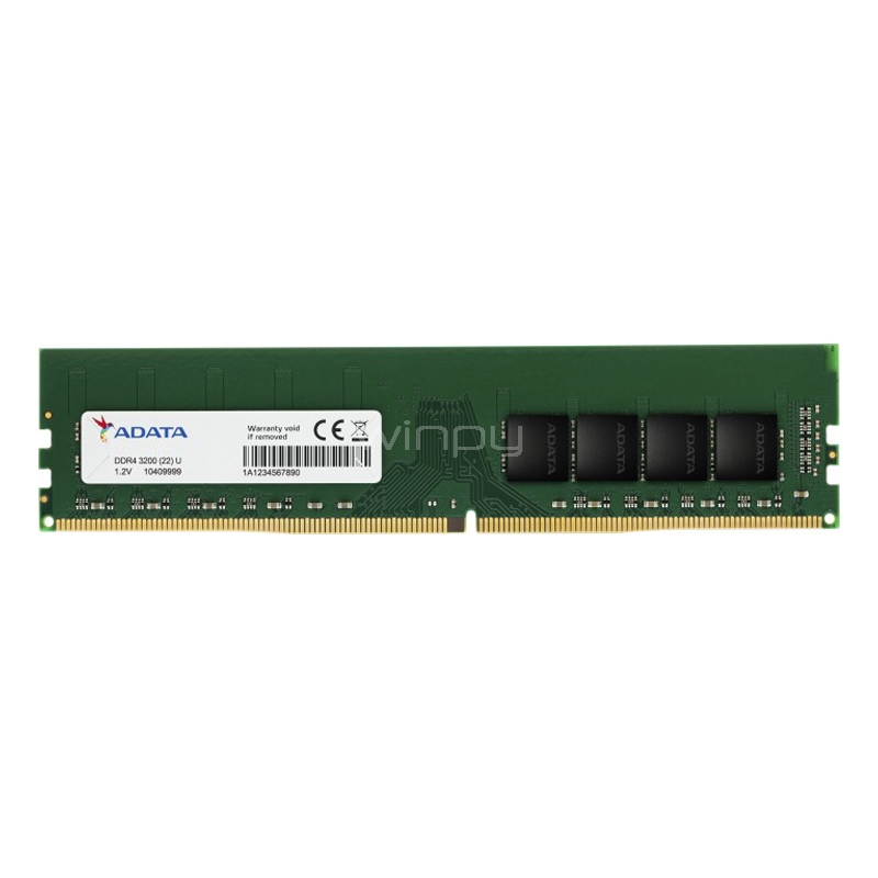 Memoria RAM ADATA Premier de 16GB (DDR4, 3200MHz, CL22, UDIMM)