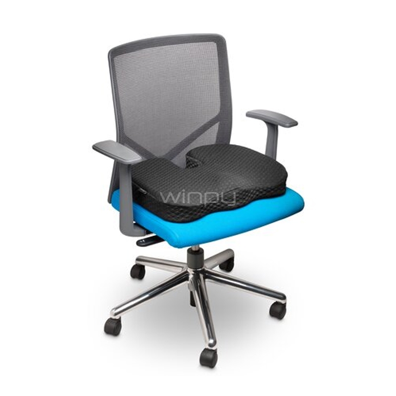 Cojín Asiento Kensington Premium Cool-Gel 2.0 (Negro)