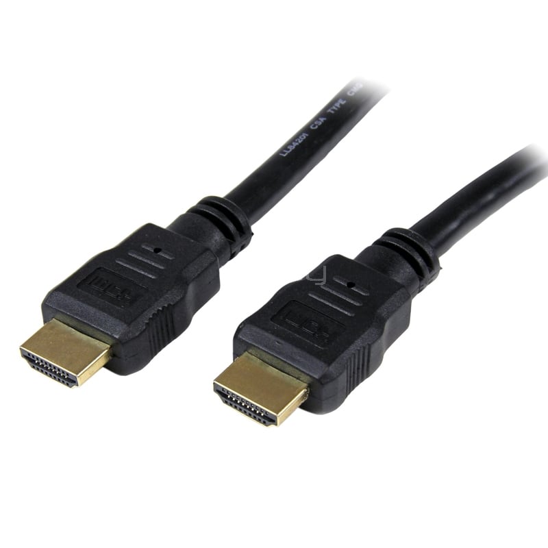 Cable HDMI StarTech Alta Velocidad 2 metros (Ultra HD 4k, Negro)