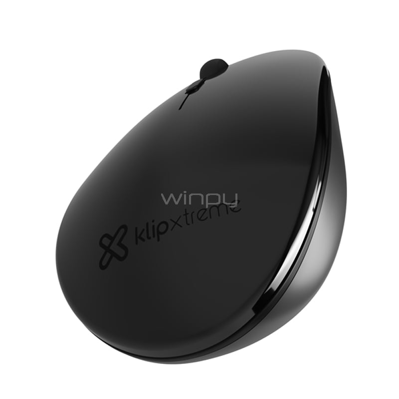 Mouse Klip Xtreme Arrow KMB-251BK Inalámbrico (Bluetooth, 2.400dpi, Negro)