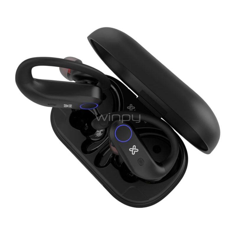 Auriculares Klip Xtreme Xtremebuds TWS (Bluetooth, Negro)