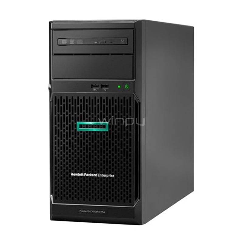 Servidor HPE ProLiant ML30 Gen10 Plus (Xeon E-2314, 16GB RAM, 1TB HDD, 350W, 4U)