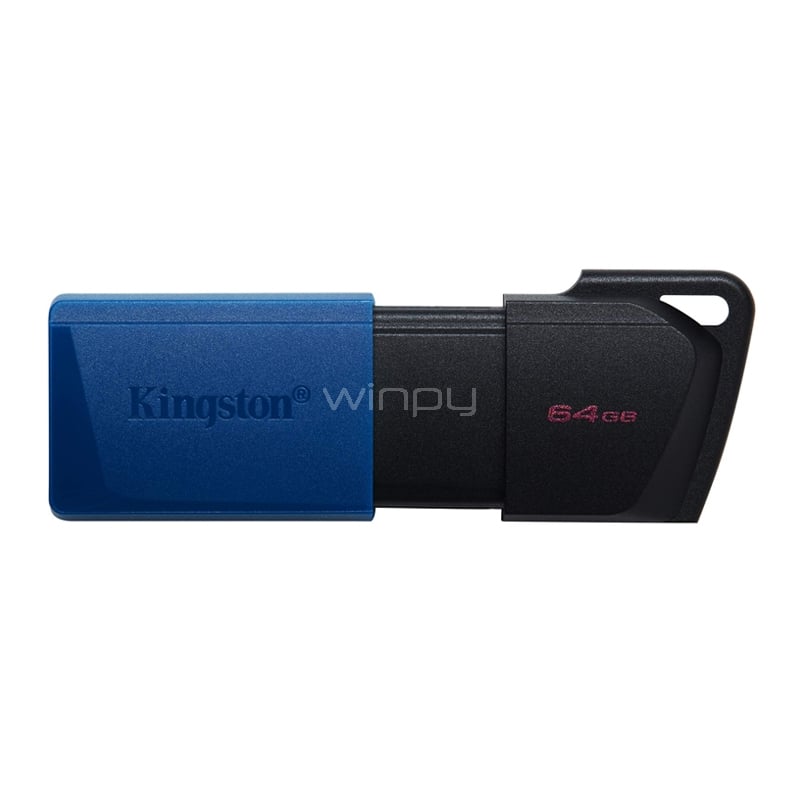 Pendrive Kingston DataTraveler Exodia M de 64GB (USB 3.2, Azul)