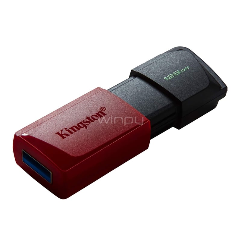 Pendrive Kingston DataTraveler Exodia M de 128GB (USB 3.2, Rojo)