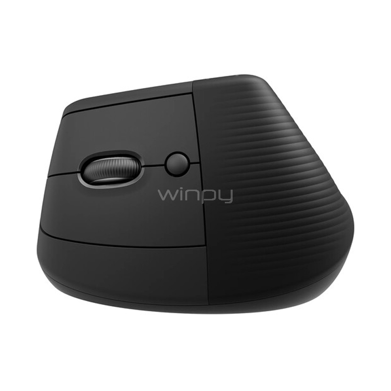 Mouse Logitech Lift Vertical Ergonomic para Zurdo (Bluetooth/ Dongle USB, 4.000dpi, Grafito)