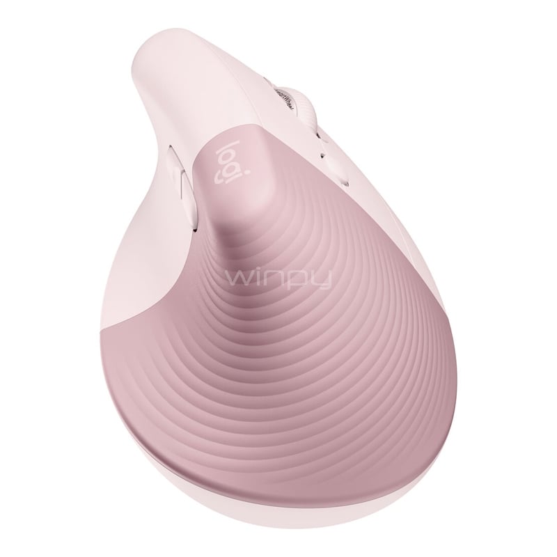 Mouse Logitech Lift Vertical Ergonomic (Bluetooth/ Dongle USB, 4.000dpi, Rosado)