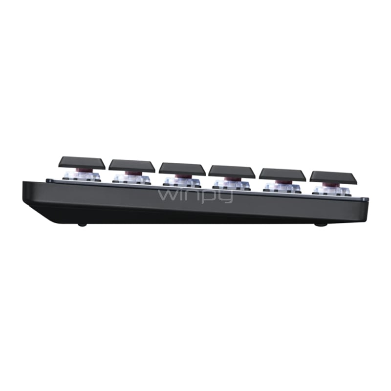 Teclado Mecánico Logitech MX Mechanical Mini (Bluetooth/ Dongle USB, Español, Grafito)