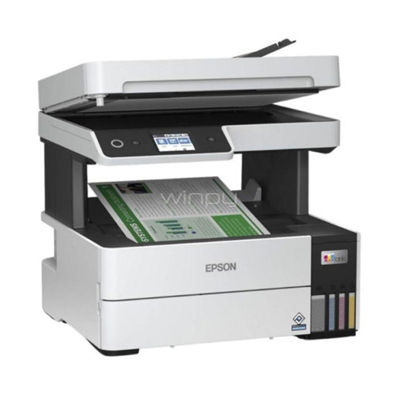 Multifuncional Epson EcoTank L6490 (Tinta Color, 17ppm, 1200dpi, Wi-Fi/Ethernet/USB)