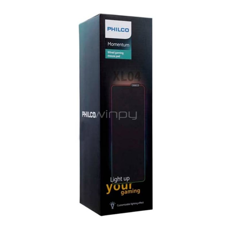 Mouse Pad Gamer Philco SPL7104 (XL, 80x30cm, RGB)