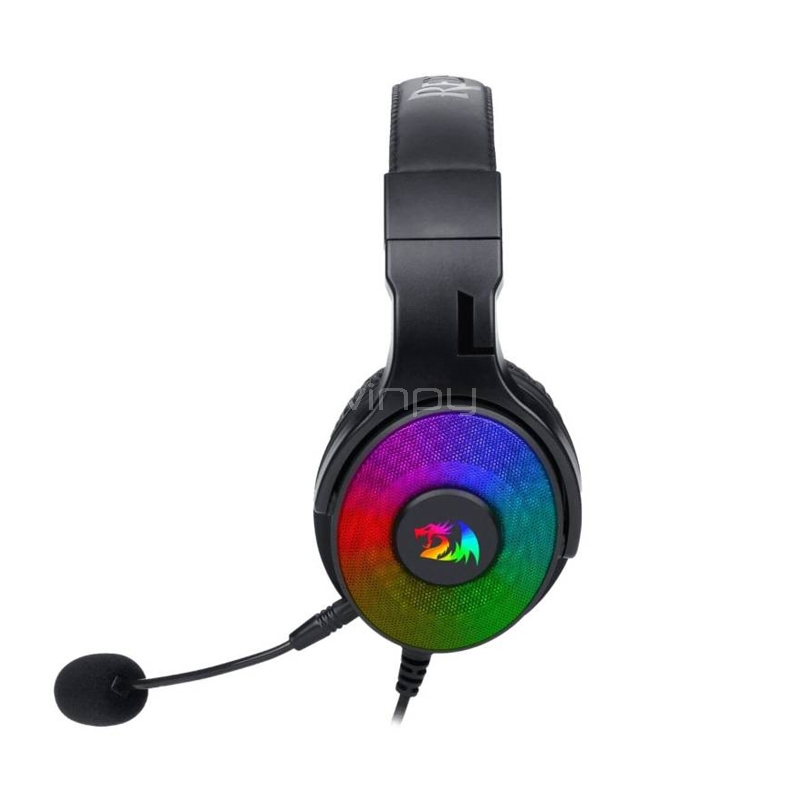Audífonos Gamer Redragon Pandora H350 (Sonido 7.1, USB/Jack 3.5mm, RGB)