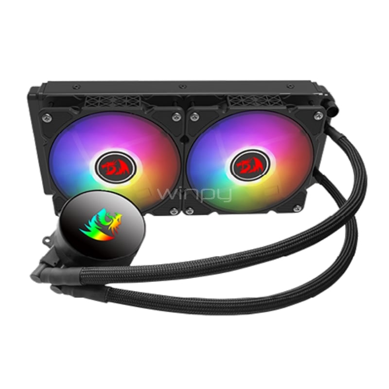 Refrigeración Líquida Redragon Effect X CCW 3000 (Intel / AMD, RGB)