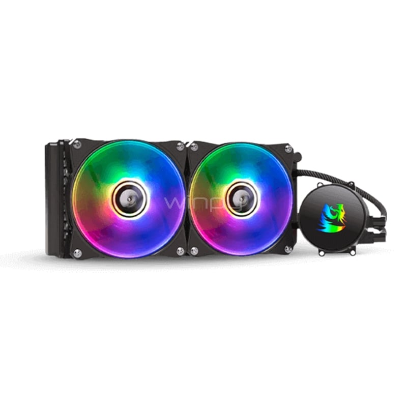 Refrigeración Líquida Redragon Effect X CCW 3000 (Intel / AMD, RGB)