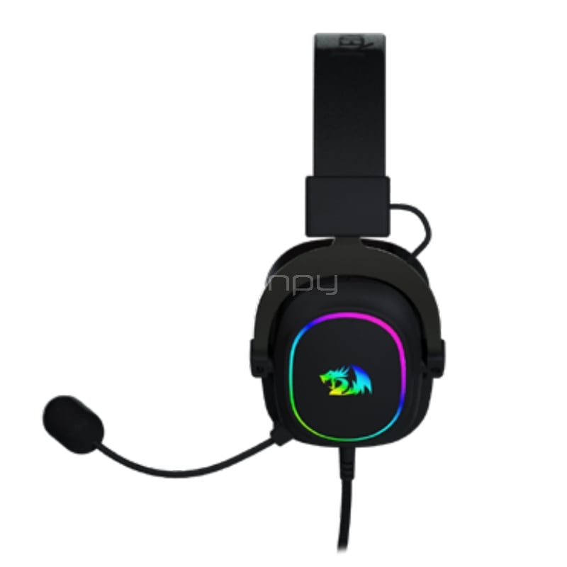 Audífonos Gamer Redragon Zeus X H510 RGB (Sonido 7.1, USB, RGB, Negro)