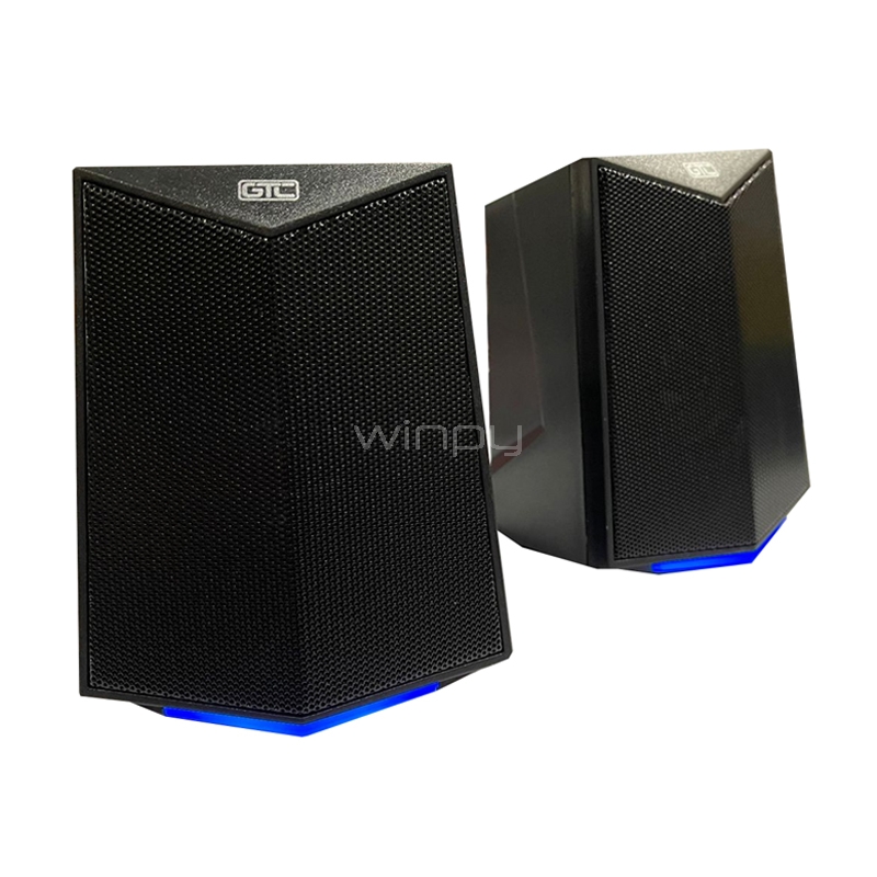Parlantes Bluetooth GTC SPG-131 de 6W (LED Azul)