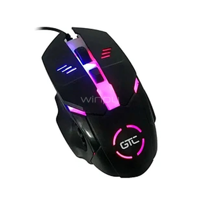 Kit Gamer Teclado + Mouse GTC CBG-015 (1.600dpi, LED Multicolor)