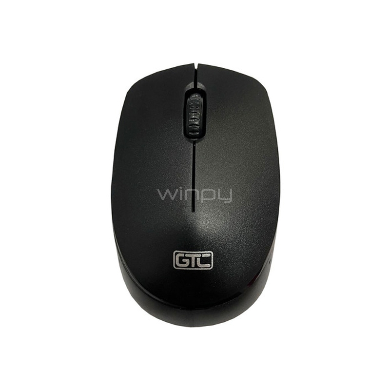 Kit Teclado + Mouse Inalámbricos GTC CBG-023 (Dongle USB, Negro)