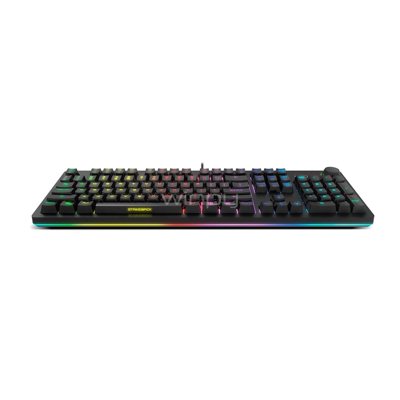 Teclado Mecánico Ozone Strikeback RGB (Switch Kailh Red, Español, Grafito)