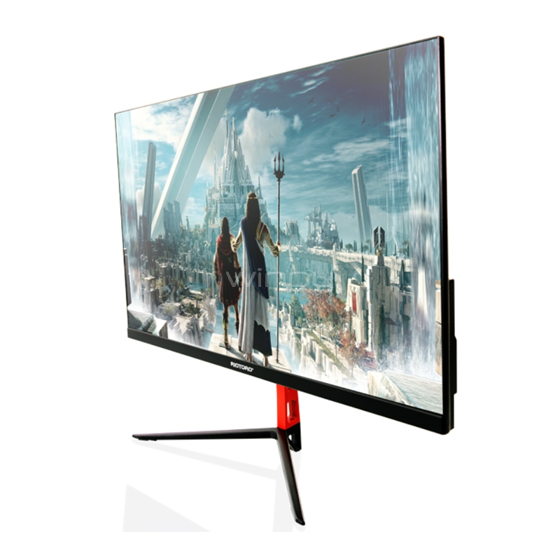 Monitor Gamer Riotoro Stingray RX24 de 24“ (VA, Full HD, 1ms, 165Hz, DPort+HDMI, FreeSync, Vesa)